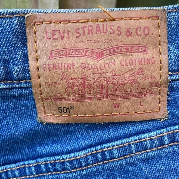 Levi's 501®  High-Rise Shorts - Picture 4 of 7